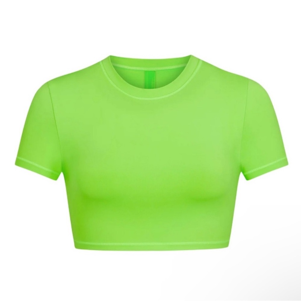 SKIMS Swim Shirt Neon Green